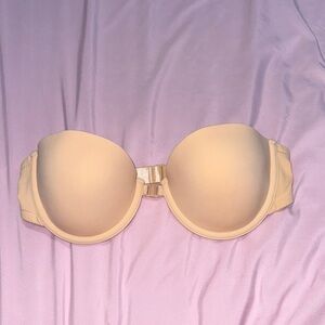 Seamless Nude Strapless Bra